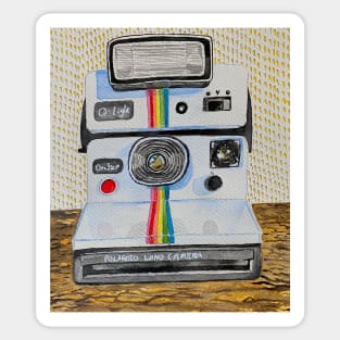 Polaroid Land Camera Sticker